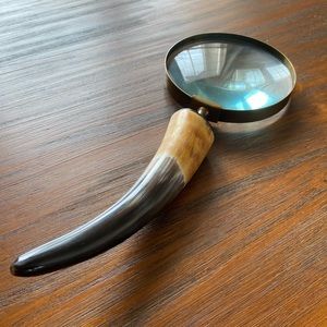 Large magnifying glass